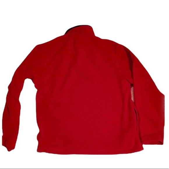 Old Navy Red & Black Men Warm Mock Turleneck Sweatshirt - Picture 2 of 3